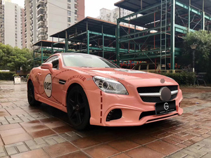 Venta al por mayor Kit de carrocería para <span class=keywords><strong>Mercedes</strong></span> <span class=keywords><strong>Benz</strong></span> R172 <span class=keywords><strong>SLK</strong></span> Clase <span class=keywords><strong>2013</strong></span> + a WD estilo coche parachoques delantero trasero parachoques lateral falda - Product Image 4
