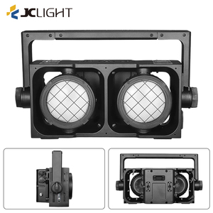 Étanche Ip65 2 yeux 2*400w Led Cob Blinder Light Warm + Cool White 2in1 Rgbwl Outdoor Stage Dmx <span class=keywords><strong>Peaky</strong></span> Cob Audience Lights - Product Image 5