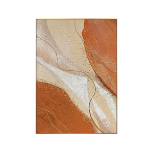 Modern basit ev arka plan duvar dekor boyaması el boyalı soyut sanat yağlıboya tuval - Product Image 3