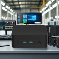 12GEN N95 Mini PC Intel J4125 8GB DDR4 128G M.2 SSD Fanless HD Display 1 LAN UK/EU/JP/AU Adaptadores para uso industrial Nuevo US