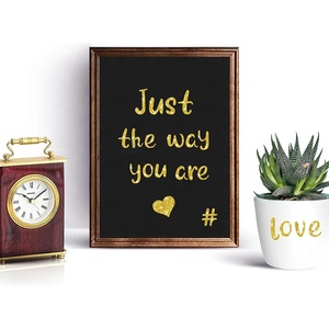 Stiker Huruf Emas Berkilau Perekat Diri PET Tahan Air Nomor Kotak Surat Label Dekal Scrapbooking - Product Image 3