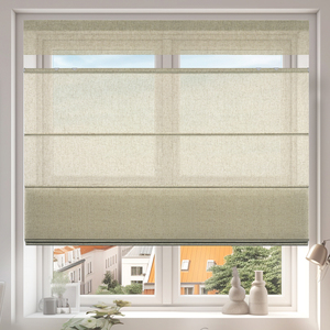 Couture à la main TDBU stores romains contrôle de la lumière tissu <span class=keywords><strong>lin</strong></span> ombre romaine pour fenêtres d'hôtel - Product Image 1