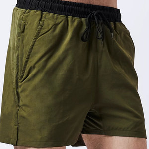 Pantalones Cortos de Playa para Hombre, Personalizados OEM, 100% Algodón, Color Sólido, Casuales, Transpirables, Impermeables, Ecológicos, de Secado Rápido y Elásticos - Product Image 3