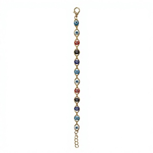 Bracelet en acier inoxydable plaqué zircon DAFNI BIG PAZAR - Cadeau tendance - Product Image 1