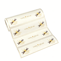 Étiquettes autocollantes personnalisées Jinyu avec logo imprimé, étiquettes adhésives privées, étiquettes pour flacons de parfum, étiquettes personnalisées pour emballages cadeaux