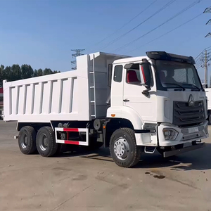 Sinotruk Howo Nx 6X4 Links Aangedreven 371 380 400 Pk 10 Wiel 40 Ton Hohan Kipper Kiepwagens Met Automatisch Zeildoek - Product Image 1