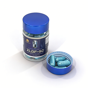 Compléments alimentaires à base de plantes, capsules pour la vitalité masculine, ingrédient supplémentaire : extrait de ginseng panax en poudre - Product Image 1