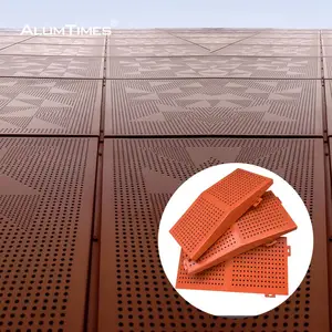 Alumtimes 새로운 디자인 장식적인 ACP 클래딩 외벽 3mm 4mm 내화성이 있는 대리석 본 알루미늄 단 하나 패널