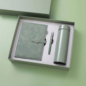 Customizable Stainless Steel Thermal Insulated Coffee <b>Tea</b> Water Bottle Business Travel Gift <b>Set</b> <b>Plastic</b> Material Logo Design - Product Image 4