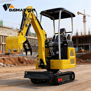 Mini Excavadora Kubota de 1.5 Toneladas con Pinza Hidráulica, EPA Euro 5, Excavadora Pequeña para Jardín y Granja, <span class=keywords><strong>Precio</strong></span> de Fábrica - Product Image 1