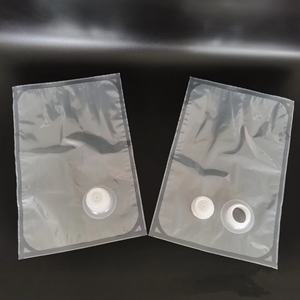 Tas plastik aluminium dalam kotak 3L 5L 10L 20L untuk air minum jus anggur digunakan tas BIB dalam kotak dengan keran plastik katup vitop - Product Image 4