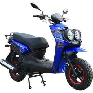Pengiriman Gratis Skuter Gas 4 Tak 85Km/Jam 150cc Sepeda Motor Lain untuk Dewasa Skuter Jarak Jauh