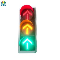 Feu de signalisation directionnel à LED pour véhicules, modèle 200/300/400, alimenté par le réseau électrique, pour avertissement de circulation.