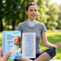 Patch de refroidissement instantané jetable pour le cou, idéal pour rafraîchir pendant l'exercice estival