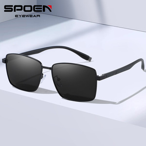 Spoen แว่นตากันแดดผู้ชาย, แว่นตาผู้ชาย UV400ตกปลากลางแจ้งกรอบเต็ม - Product Image 1