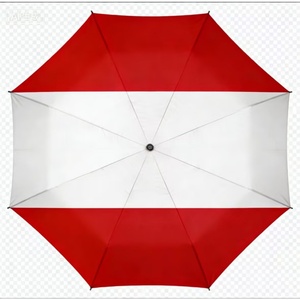 Parapluie <span class=keywords><strong>de</strong></span> <span class=keywords><strong>golf</strong></span> <span class=keywords><strong>de</strong></span> grande taille avec drapeau imprimé, design du drapeau national pour le tournoi <span class=keywords><strong>de</strong></span> football 2026, parapluie coupe-vent personnalisé. - Product Image 1