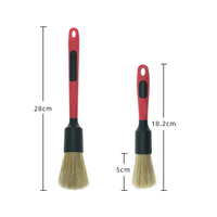 Nouvelle brosse de détail de voiture Extra douce à motifs de nettoyage automatique outil à usages multiples détail rotatif