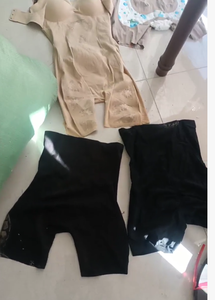 Fajas Colombianas Salome Post-Lipoesculpture : Combinaison en jean amincissante, gainante sans couture, respirante, en soie, effet Levanta Cola - Product Image 2