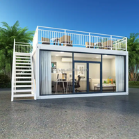 Maison Conteneur Préfabriquée de 20 Pieds, Maison d'Été, Abri de Rangement