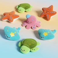 Jouets en peluche avec des motifs d'animaux marins qui émettent des sons, adaptés aux animaux de compagnie de toutes tailles