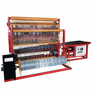 Automatic Grassland Field Fence Wire Mesh Knitting Making Machine For Animal Fence