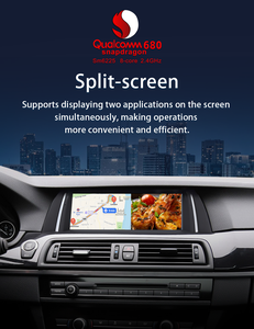 10.25-Inch New Qualcomm 680 Cho BMW 5 Series F10 F11 F12 Android Không Dây Carplay Android Auto Car DVD Đài Phát Thanh Stereo Máy Nghe Nhạc - Product Image 4