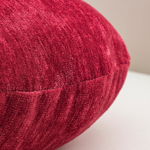 Oreillers rouges de Noël coussins couverture tissu de velours en forme de <span class=keywords><strong>coeur</strong></span> pour taie d'oreiller - Product Image 3