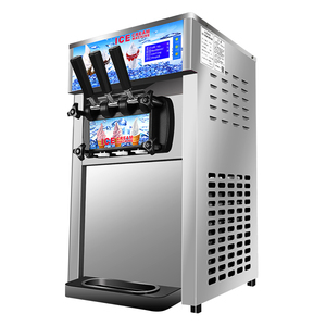 Mềm phục vụ Máy làm kem tự động 3 hương vị sữa chua làm kem thương mại các nhà sản xuất kem cho kinh doanh Icecream CuộN - Product Image 1