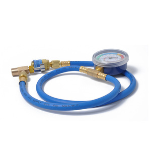 Manguera de Carga de Refrigerante para Aire Acondicionado de Automóvil R134A con Manómetro, 10M, Latón Flexible, Uso Industrial y de Garaje - Product Image 2