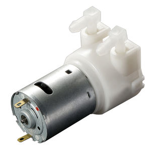 Bomba peristaltica do motor da escova do micro do elevado desempenho bpt tubo de silicone 12v bomba de medição líquida - Product Image 1