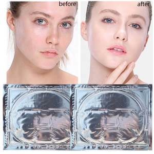 Mascarilla Facial de Hidrogel Transparente con Brillo de Cristal de Estrella y Luna, Hidratante, Iluminadora, para una Piel Radiante - Product Image 4