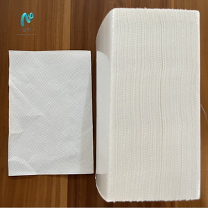 MingXuan serviettes de haute qualité personnalisées 16*21cm blanc brun pâte de bois vierge serviette recyclée 1/2 pli serviettes en papier et serviettes - Product Image 2