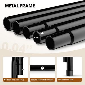 Czpalo Letto Rialzato per Cani Taglia Grande, Portatile per Esterni/Interni, Rinfrescante, Traspirante, Lavabile, con Rete e Struttura in Metallo, <span class=keywords><strong>Amaca</strong></span> per Animali Domestici - Product Image 4