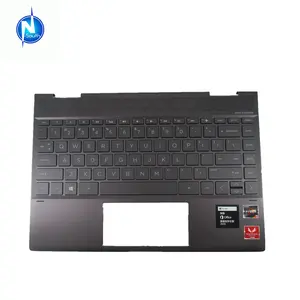 Laptop palmrest with keyboard for HP envy x360 13-ag L19586-001
