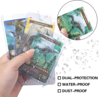 Support de protection de carte en vinyle PVC Toploaders 35PT transparent solide pour jeu de sport Toploaders de cartes à collectionner