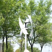 Générateur éolien à axe vertical pour toit résidentiel 1kW 5kW 12V 24V 48V, système de production d'énergie gratuite pour la maison 10kW