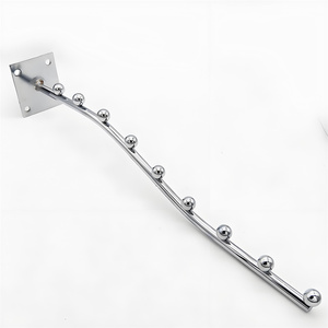 Siêu Thị Bán Lẻ Nhiều Bead Kim Loại Slatwall Hiển Thị <span class=keywords><strong>Pegboard</strong></span> Kệ Giá Móc Hiển Thị Tường Móc Phụ Kiện - Product Image 1
