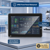 PC industriel tout-en-un avec écran tactile capacitif Android 13/14/Linux de 10,1 12,1 15,6 18,5 pouces, 4G 8G 16G de RAM