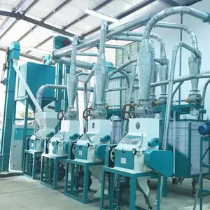 30-150t/d Maize Flour Milling Machine Corn Flour Mill In Ethiopia Uganda Kenya Zambia