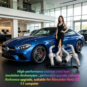 Tubo de Escape Aislado de Alta Calidad para Mercedes Benz GT GTC GTS <span class=keywords><strong>GTR</strong></span> con OPF, Tubo de Escape de Acero Inoxidable para Cambiar el Sonido - Product Image 1