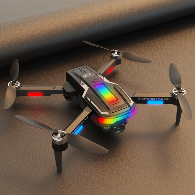 DWI Remote Control Drones Plane Toys With Camera Brushless Motor Drone for Kids Beginners FPV Foldable RC Quadcopter