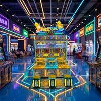 Arcade de balles volantes Nailong : Jeu de rebondissement et prix en boîte surprise