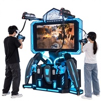 Machine de jeu de tir VR pour 2 joueurs, simulateur de réalité virtuelle, équipement d'arcade commercial pour centre commercial FEC