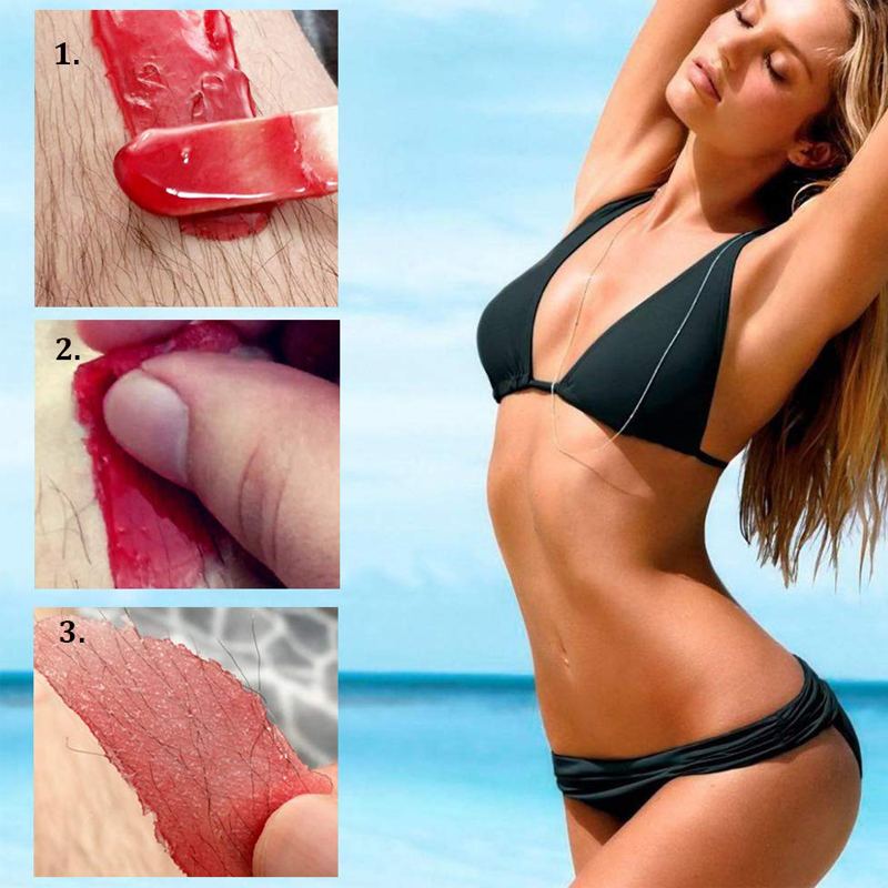 2021 High Quality Professional Low Melting Point Strong Viscosity Hair Removal Hard Wax Beans Wax 1kg Depilatory Wax Bean 1000g