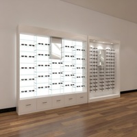 2024 montures optiques lunettes mode affiche optique magasin luminaires personnalisé vitrine lentille armoire de rangement