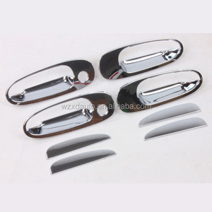 Door Handle Bowl Trim 8 Pcs ABS <b>Chrome</b> for 1996 for Accessories - Product Image 1