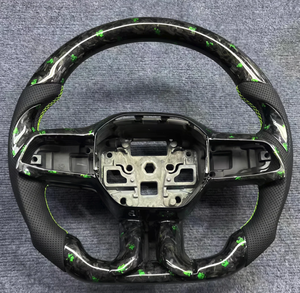 Volant de course personnalisé en fibre de carbone véritable pour <span class=keywords><strong>Ford</strong></span> <span class=keywords><strong>Mustang</strong></span> 2012, 2013, 2014, forgé Napa personnalisé - Product Image 4