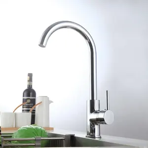 Rozin — robinet de cuisine en acier inoxydable 304, robinets mitigeurs de cuisine modernes en laiton extractibles, pour évier