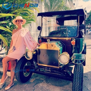 Carro Eléctrico Vintage, Vehículo Clásico, Transporte Urbano, Autobús Eléctrico con Certificación CE para Hoteles - Product Image 2
