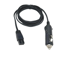 Câble d'extension universel 12V/24V pour voiture, 1,8 m, avec prise en forme de B pour mini-réfrigérateur et appareils de véhicule